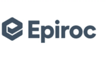 grey logotype on white background epiroc 2